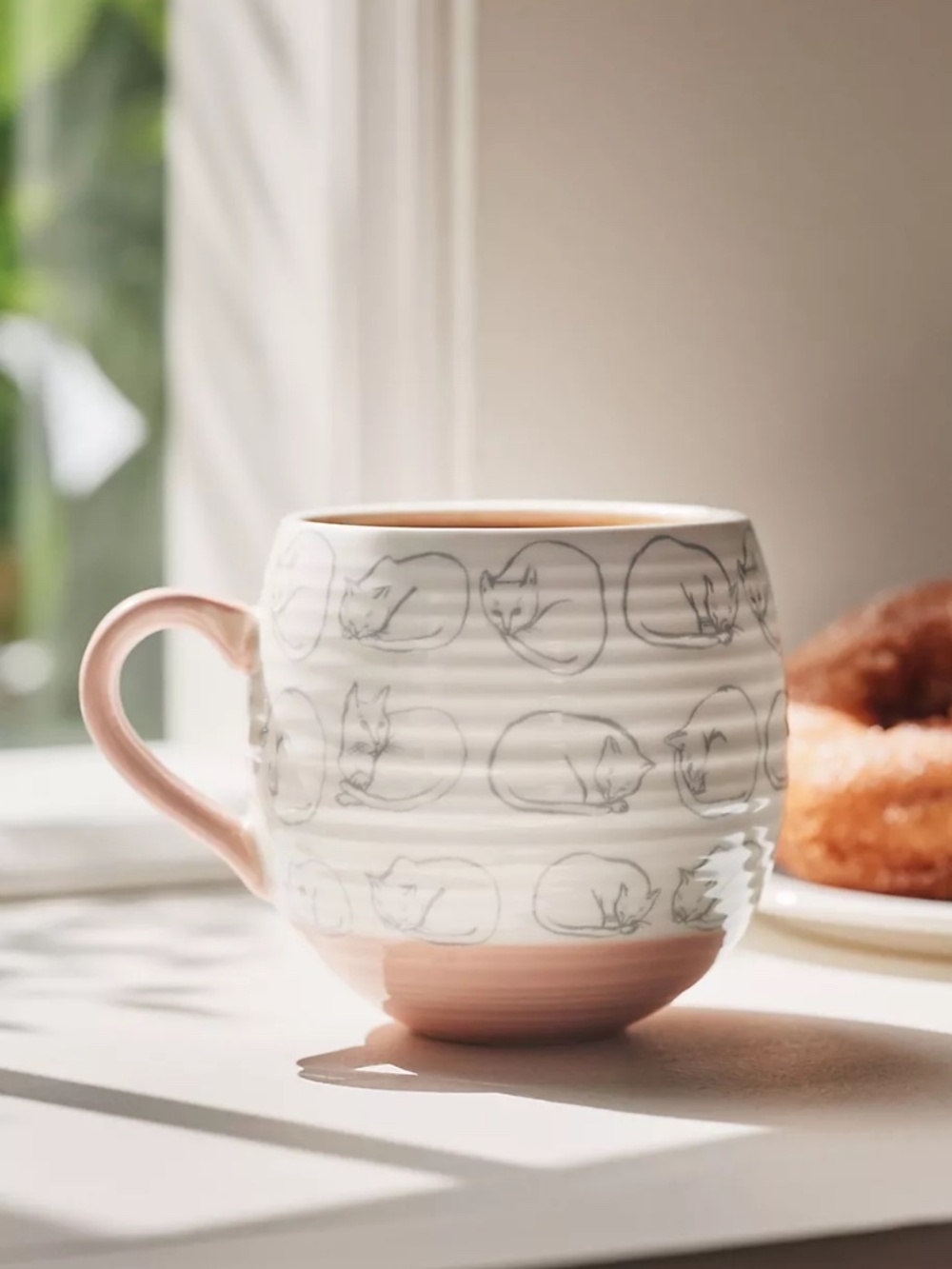 Anthropologie CAT Leah Reena Goren stoneware MUG